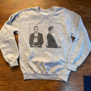 Jonnny Cash crew neck sweatshirt